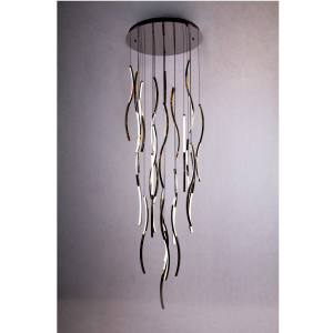 Lampa wisząca MODERNO 15893, kolor czerń polerowana, maksymalna długość 400 cm