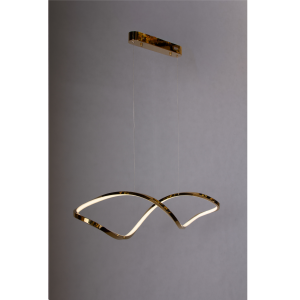 Lampa wisząca 16109, złota, szerokość 90 cm, maksymalna długość lampy 400 cm